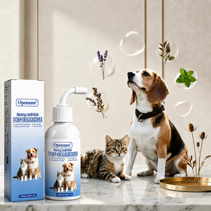 Gentle Pet Ear Wash | Odor-Free Cleaning for Dogs & Cats