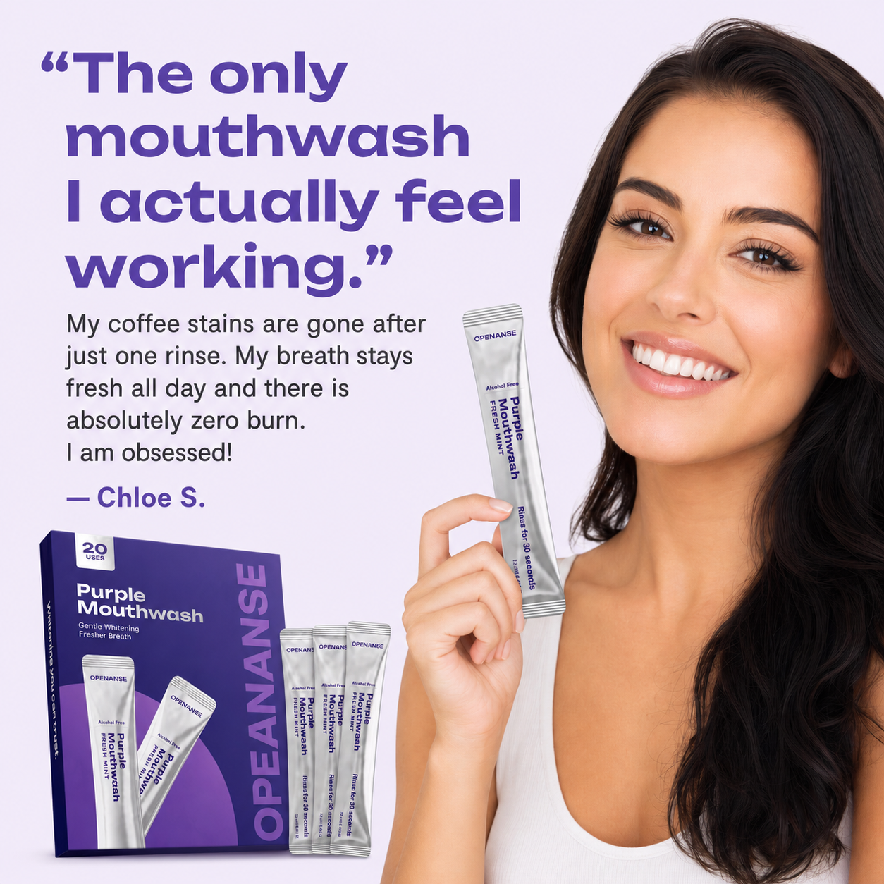 Openanse™ Purple Mouth Wash